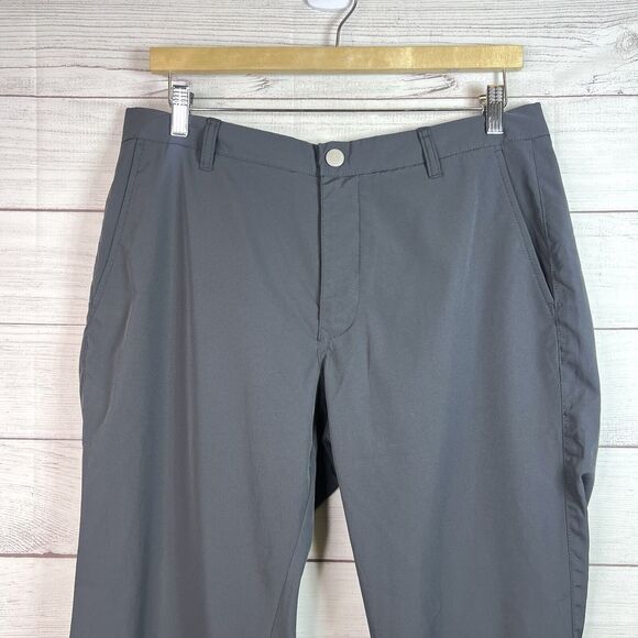 Bonobos Pants Mens Gray Golf Chino Slim Fit Performance Size 34/30 - Picture 4 of 11